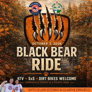 Kawartha Black Bear Ride organizer artwork