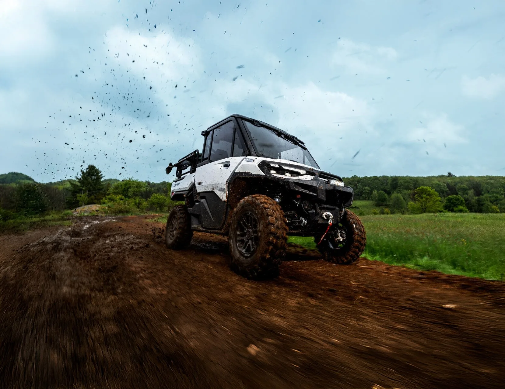 2026 Can-Am Defender HD11 utility side-by-side shown in official Can-Am product imagery.