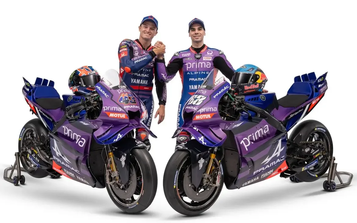 Prima Pramac Yamaha riders and motorcycles for the 2026 MotoGP season