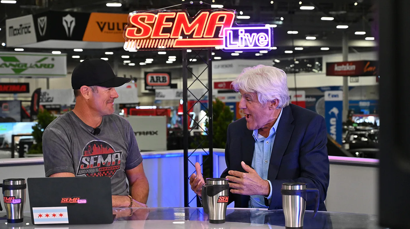 SEMA Live promotional image for the 2026 livestream broadcast