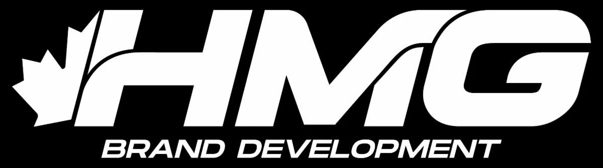 HMG Brand Development graphic for its four-brand Toronto powersports show display