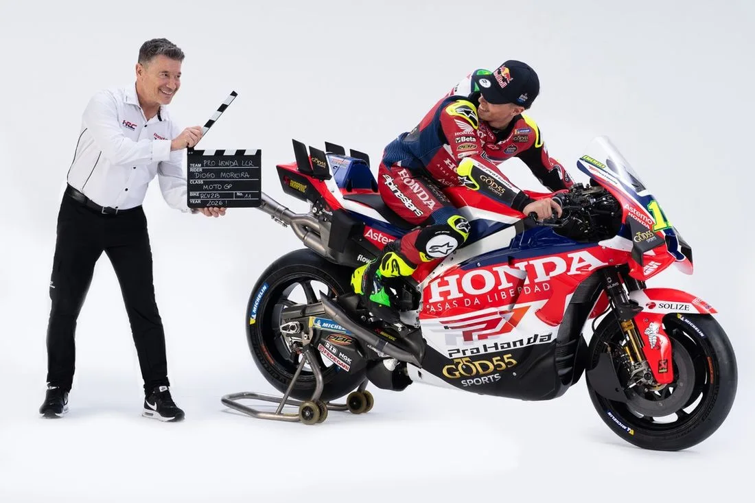 Diogo Moreira aboard the LCR Honda RC213V in 2026