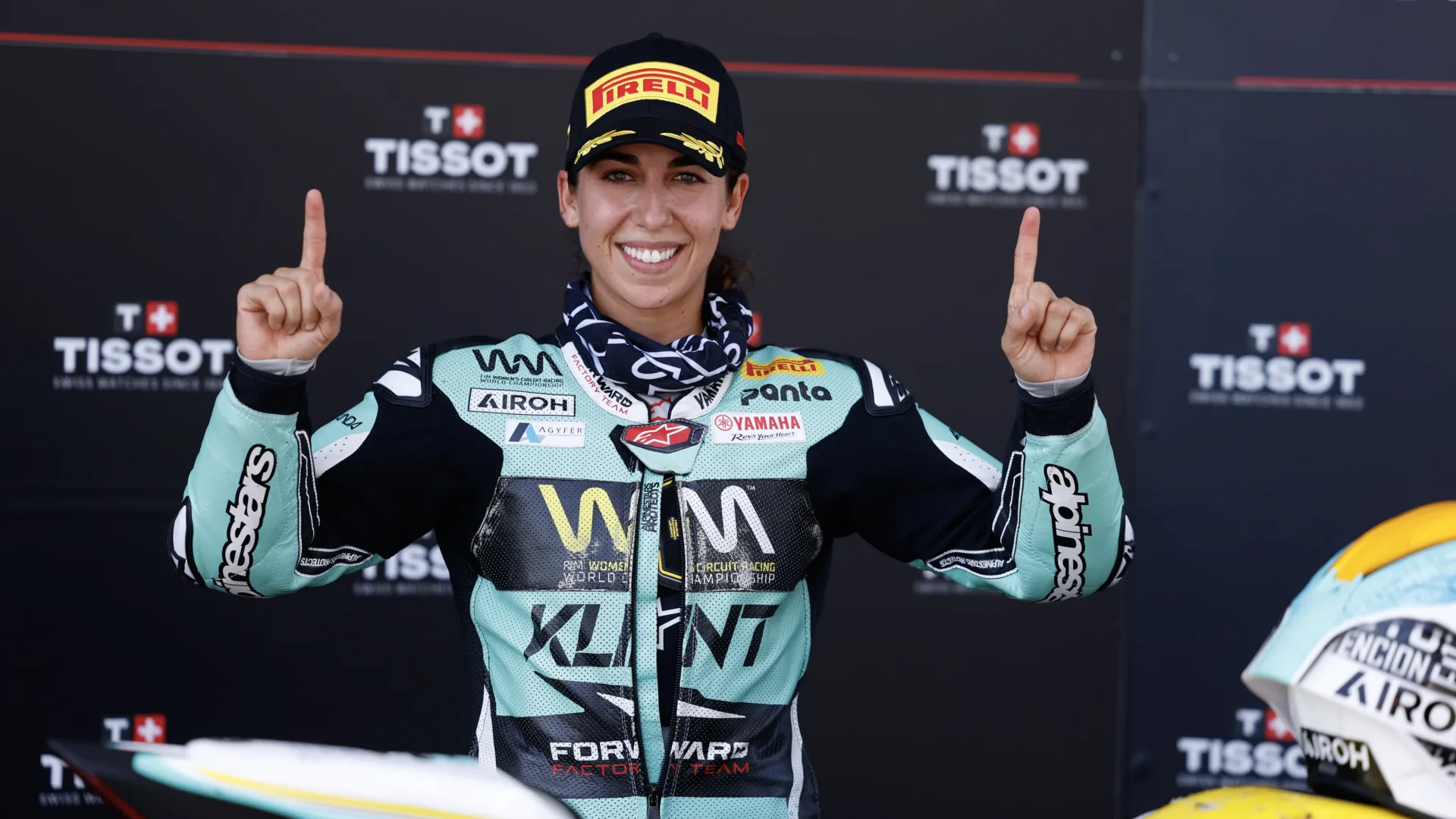 Maria Herrera pictured at Jerez during WorldWCR competition